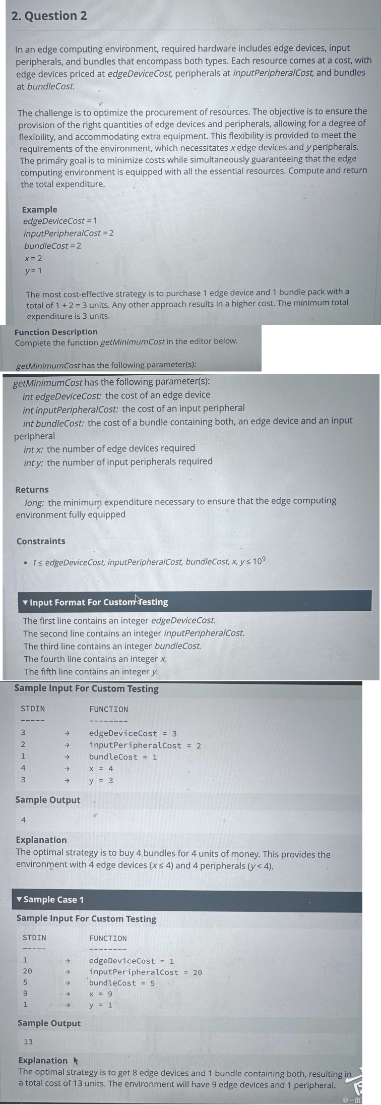 Problem source 1
