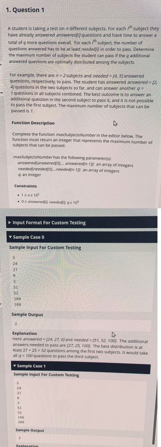 Problem source 1