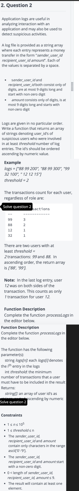 Problem source 1