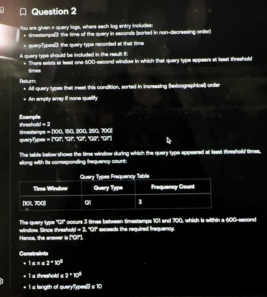 Problem source 1