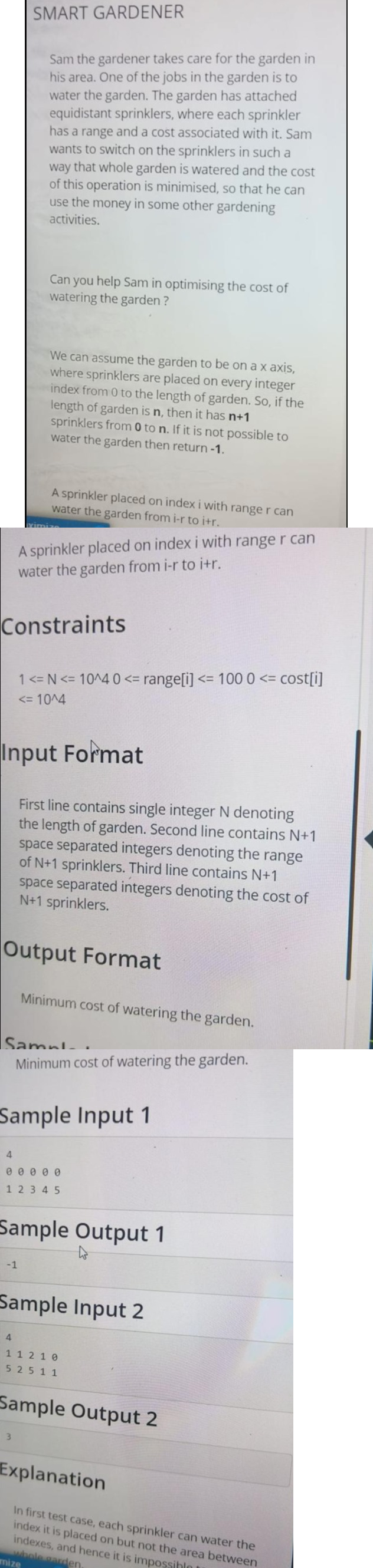 Problem source 1