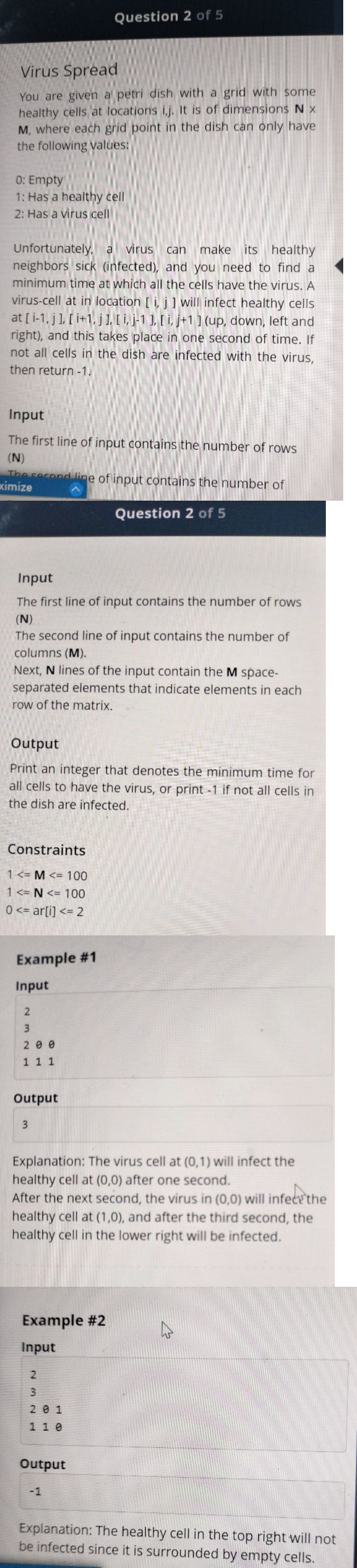 Problem source 1
