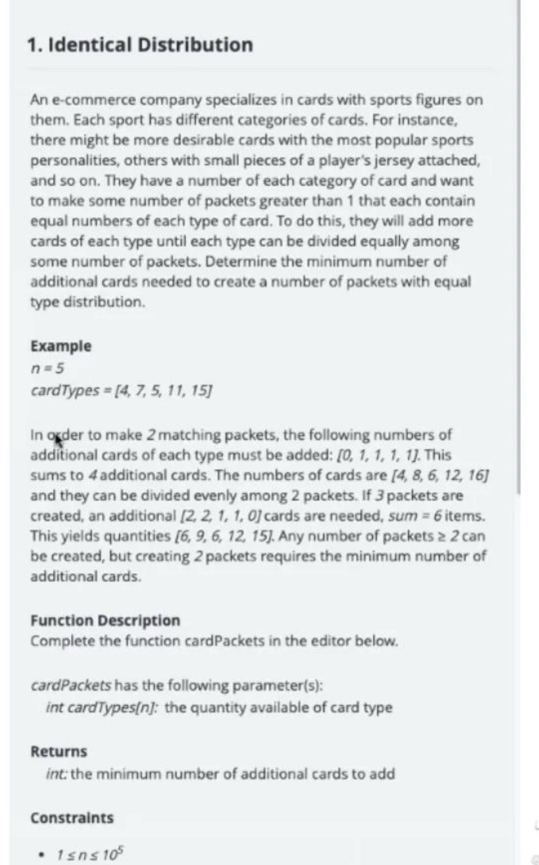 Problem source 1