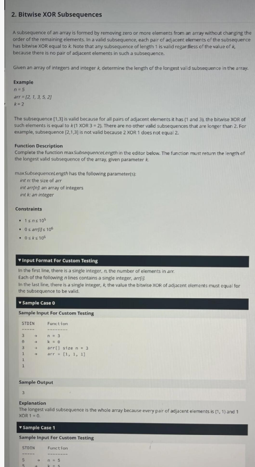 Problem source 1