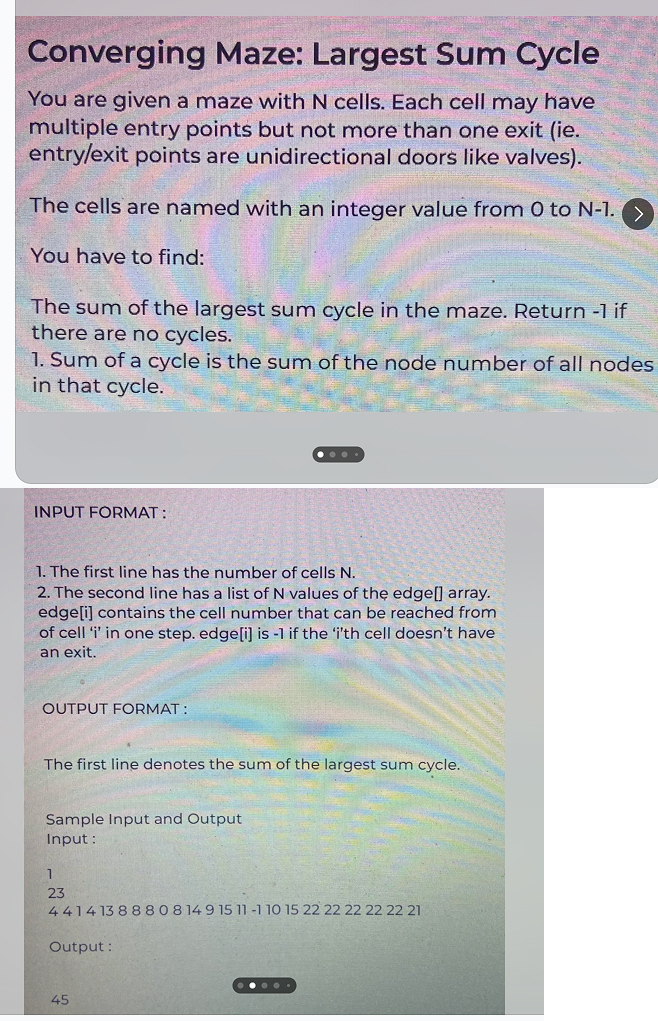 Problem source 1