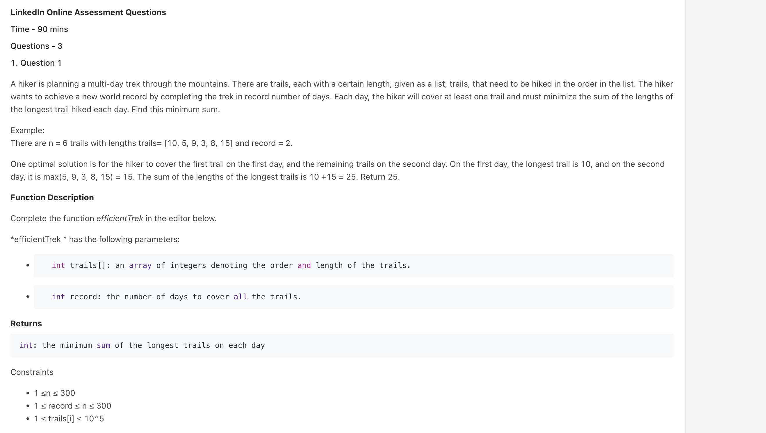 Problem source 1