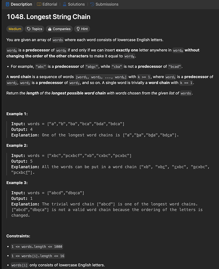 Problem source 1