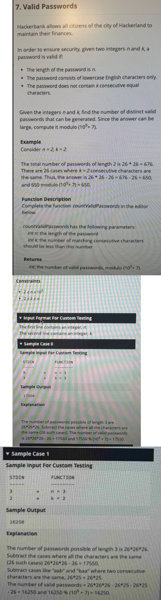 Problem source 1