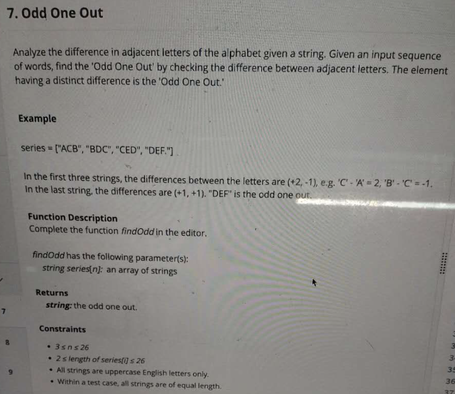 Problem source 1
