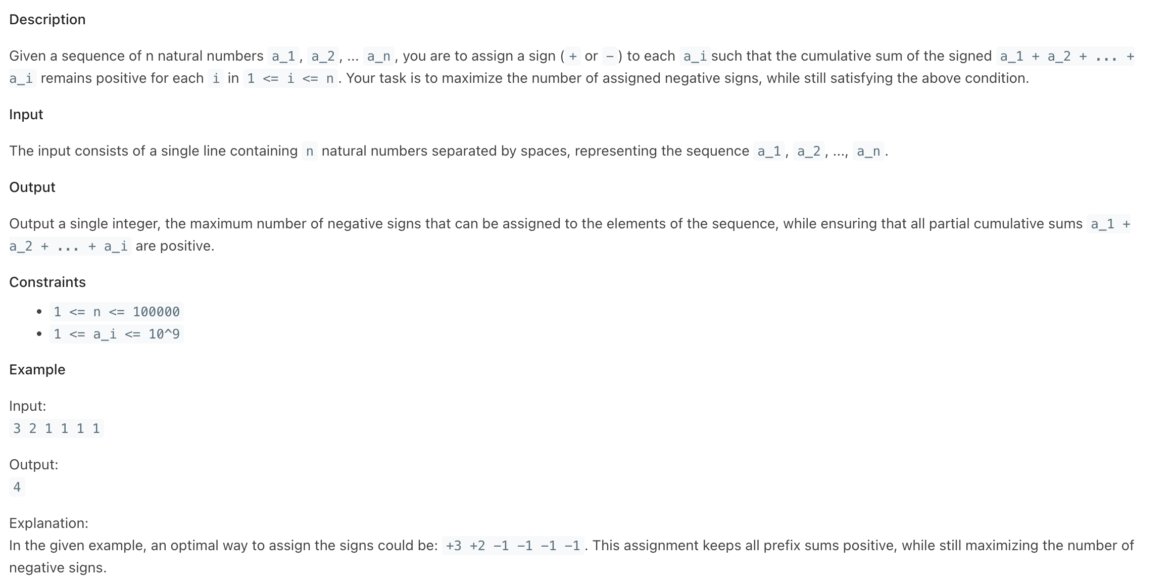 Problem source 1