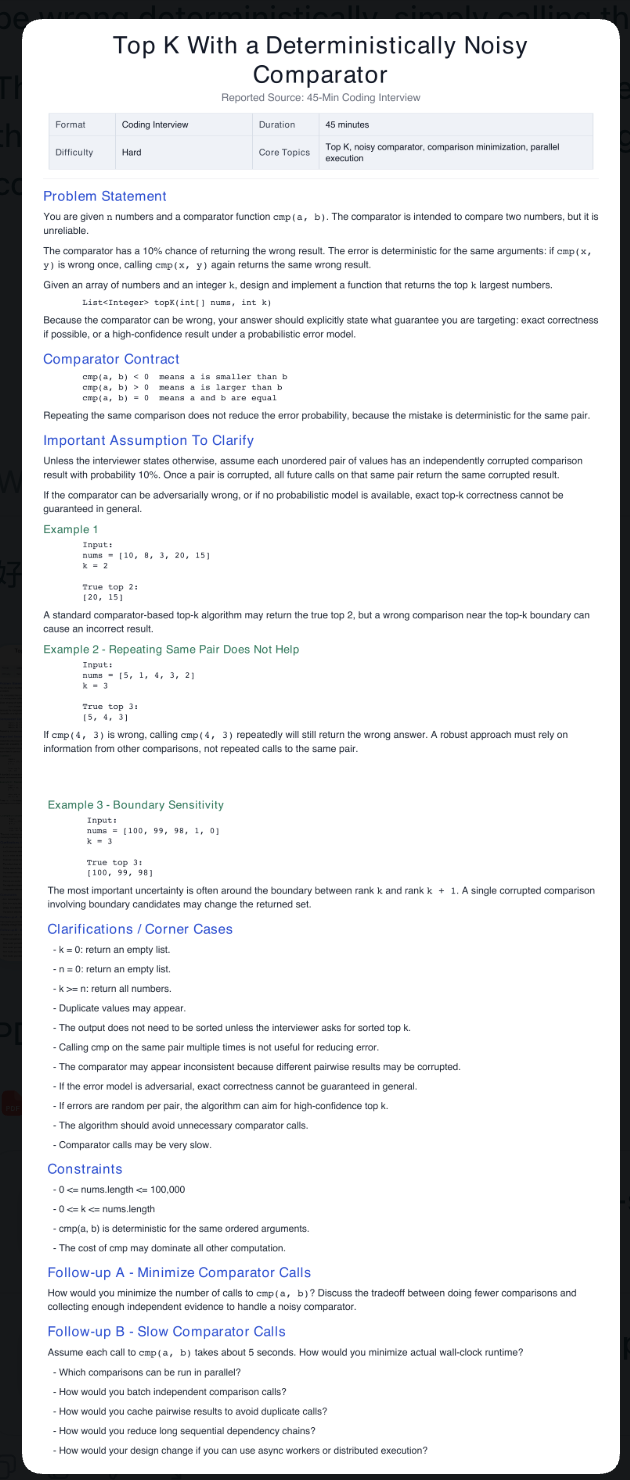 Problem source 1