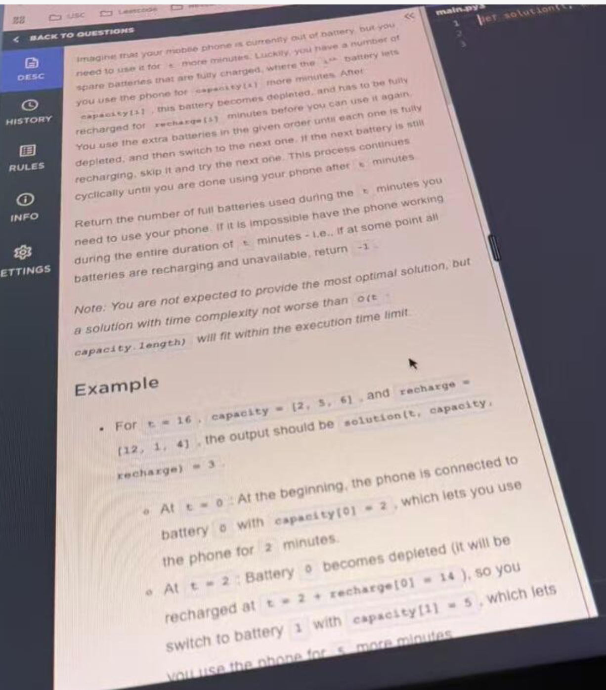 Problem source 1