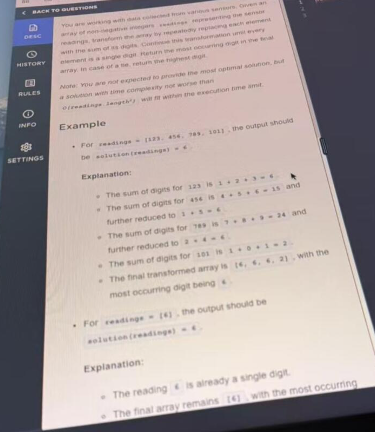 Problem source 1