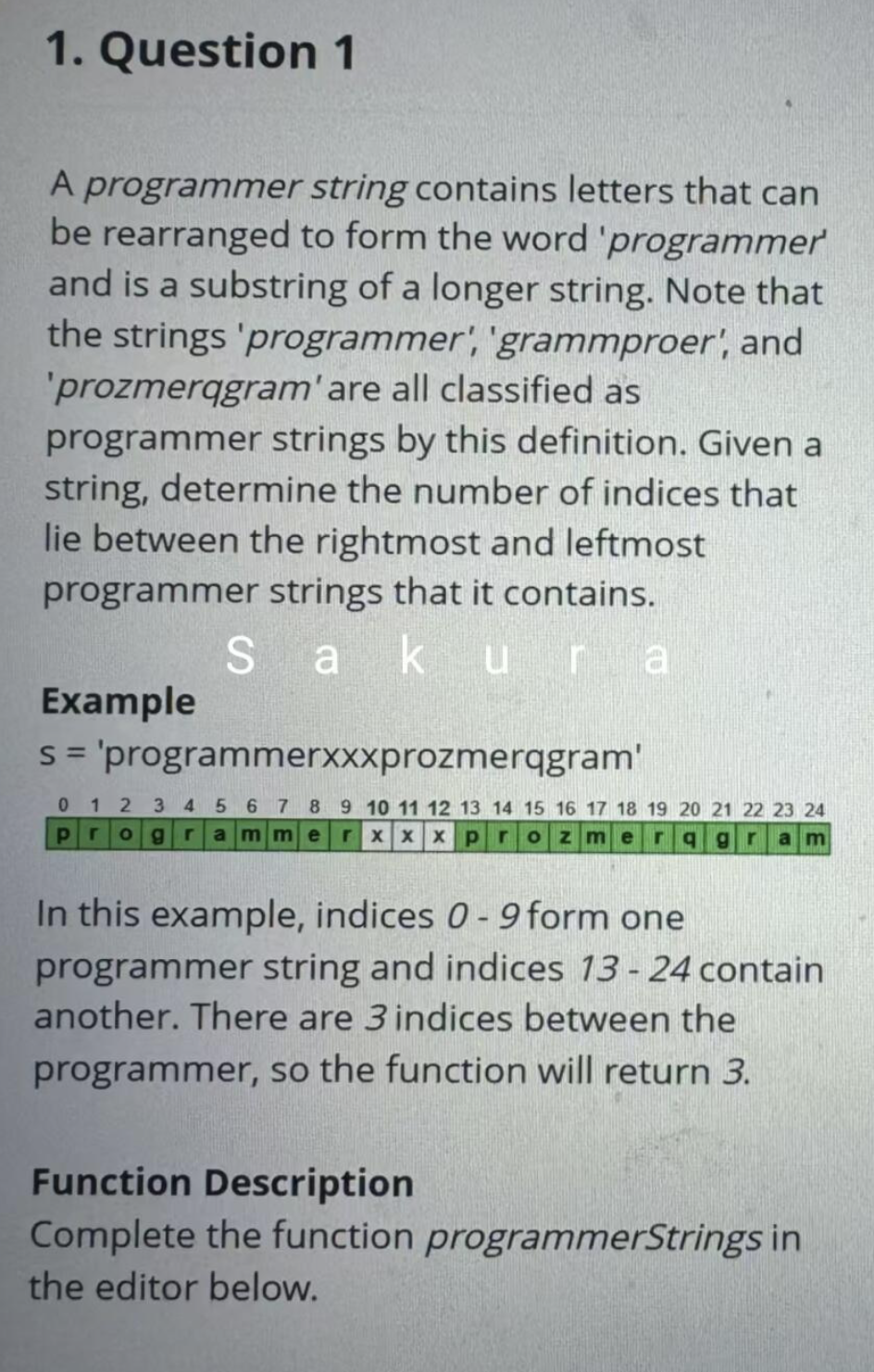 Problem source 1