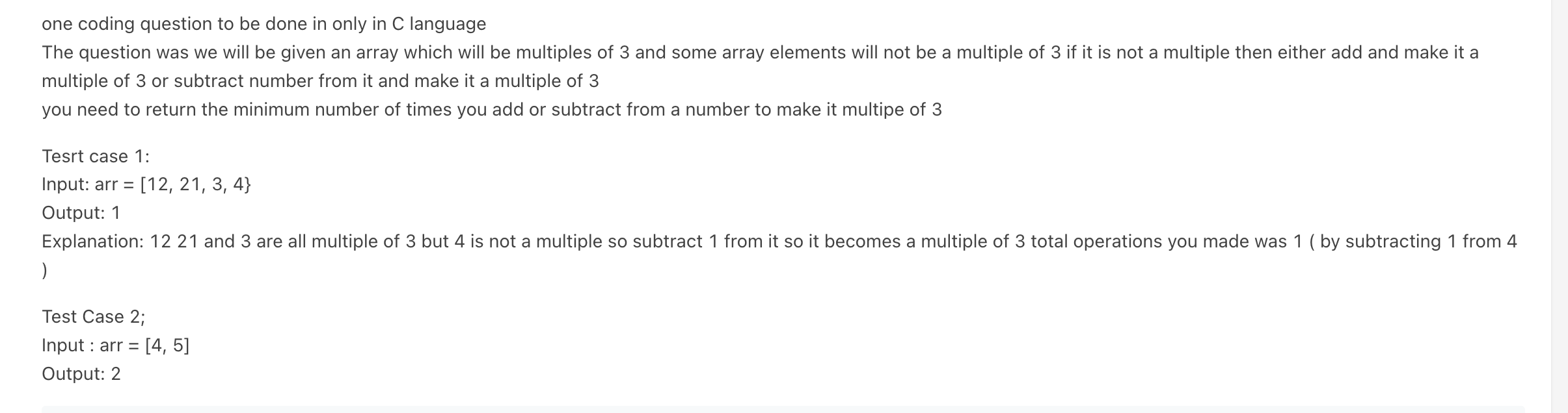 Problem source 1