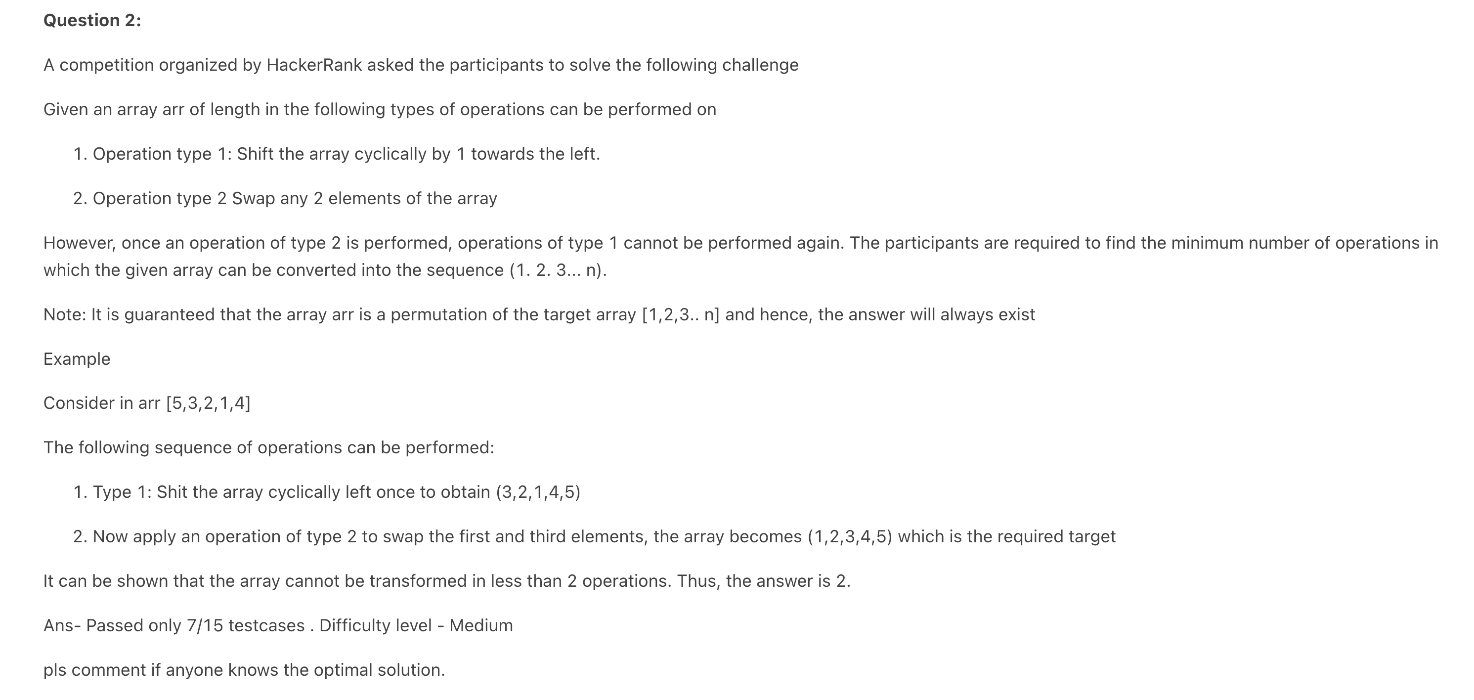 Problem source 1