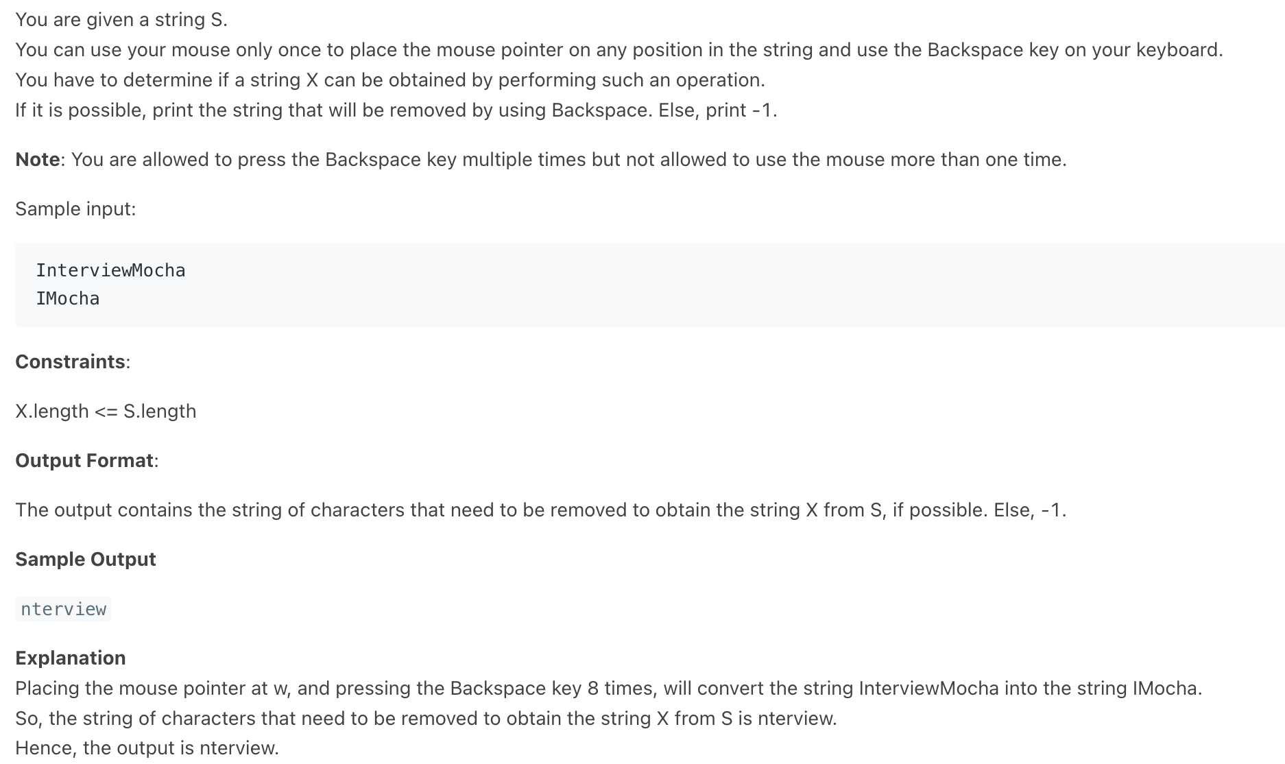 Problem source 1
