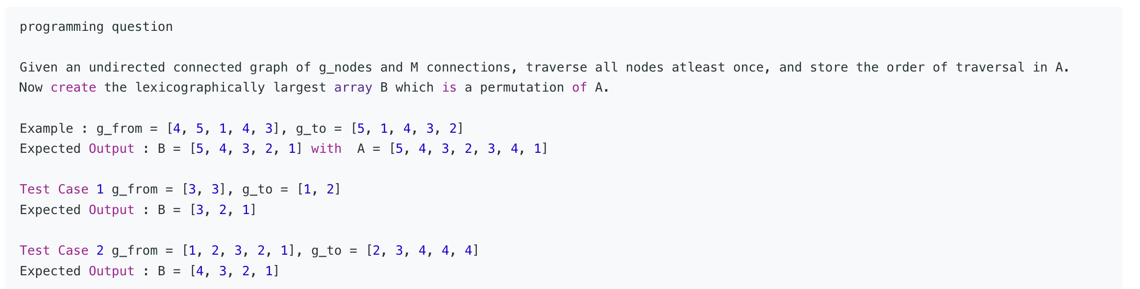 Problem source 1