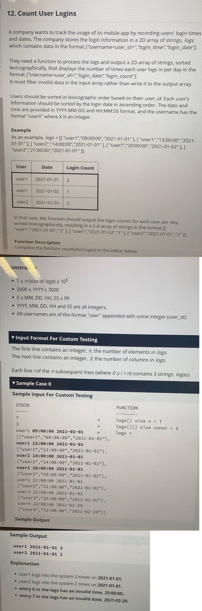 Problem source 1