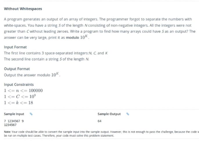 Problem source 1