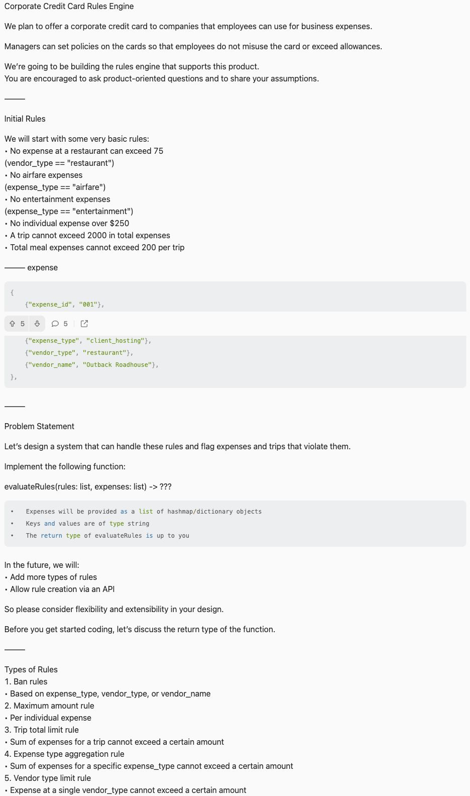 Problem source 1