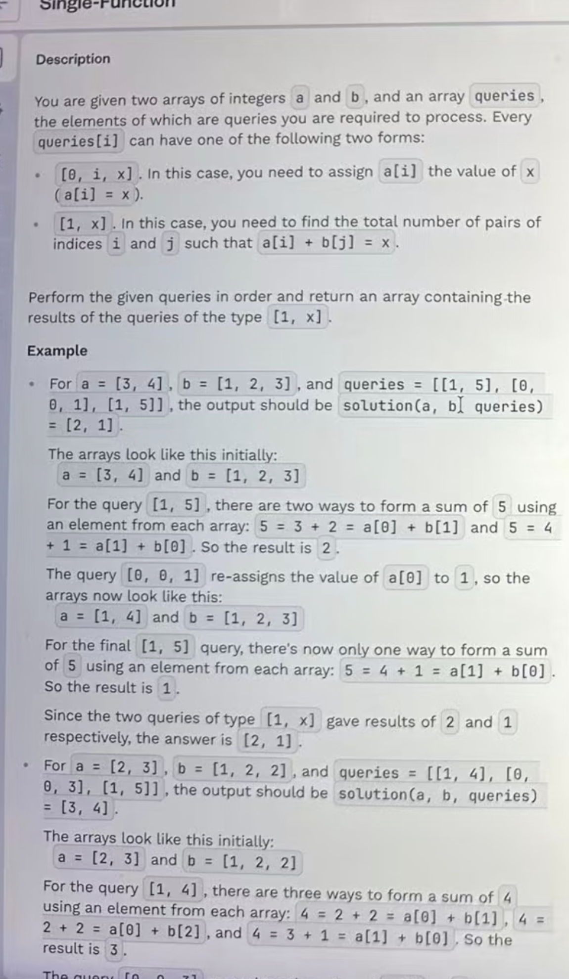 Problem source 1