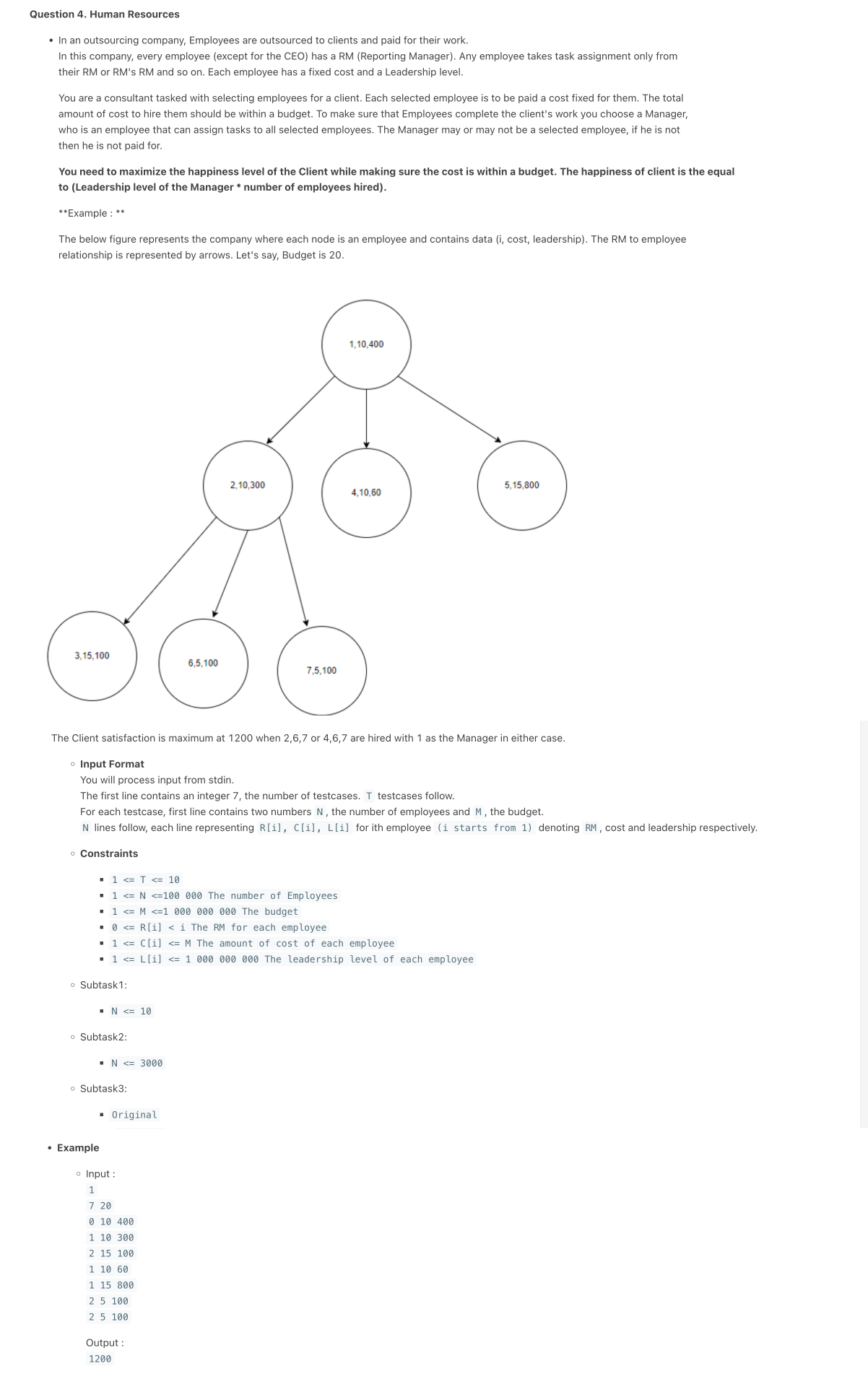 Problem source 1
