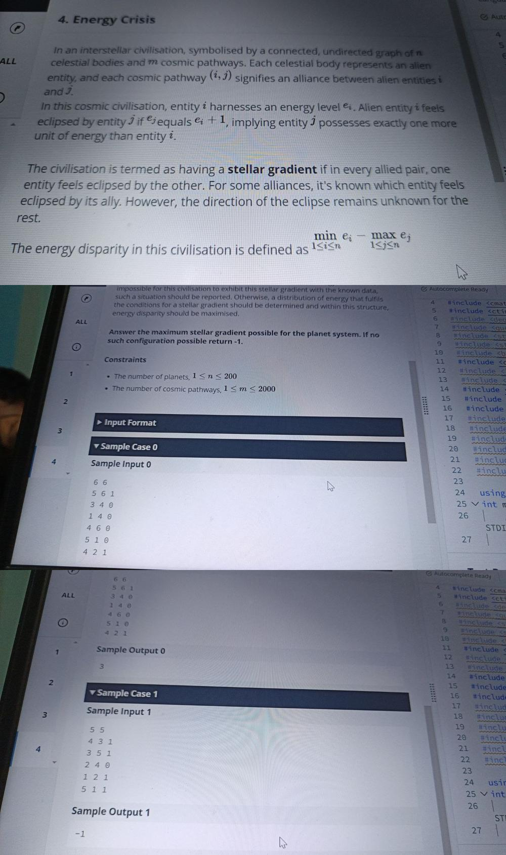 Problem source 1