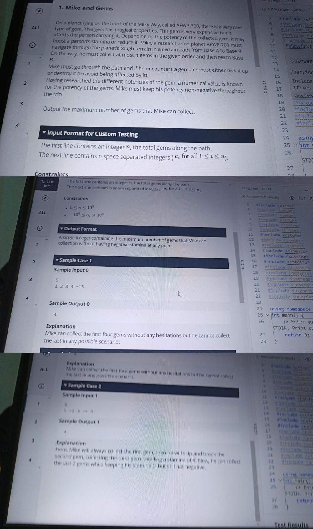Problem source 1