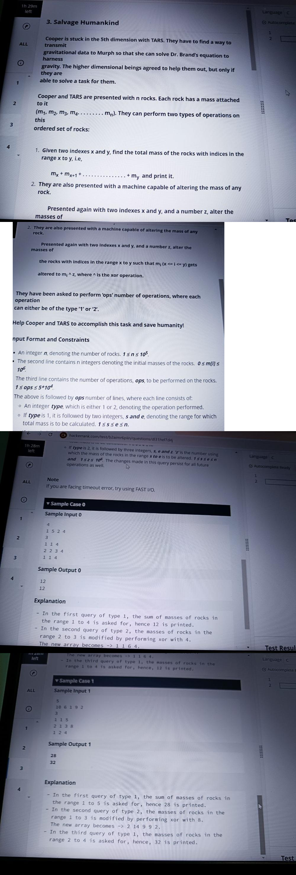 Problem source 1
