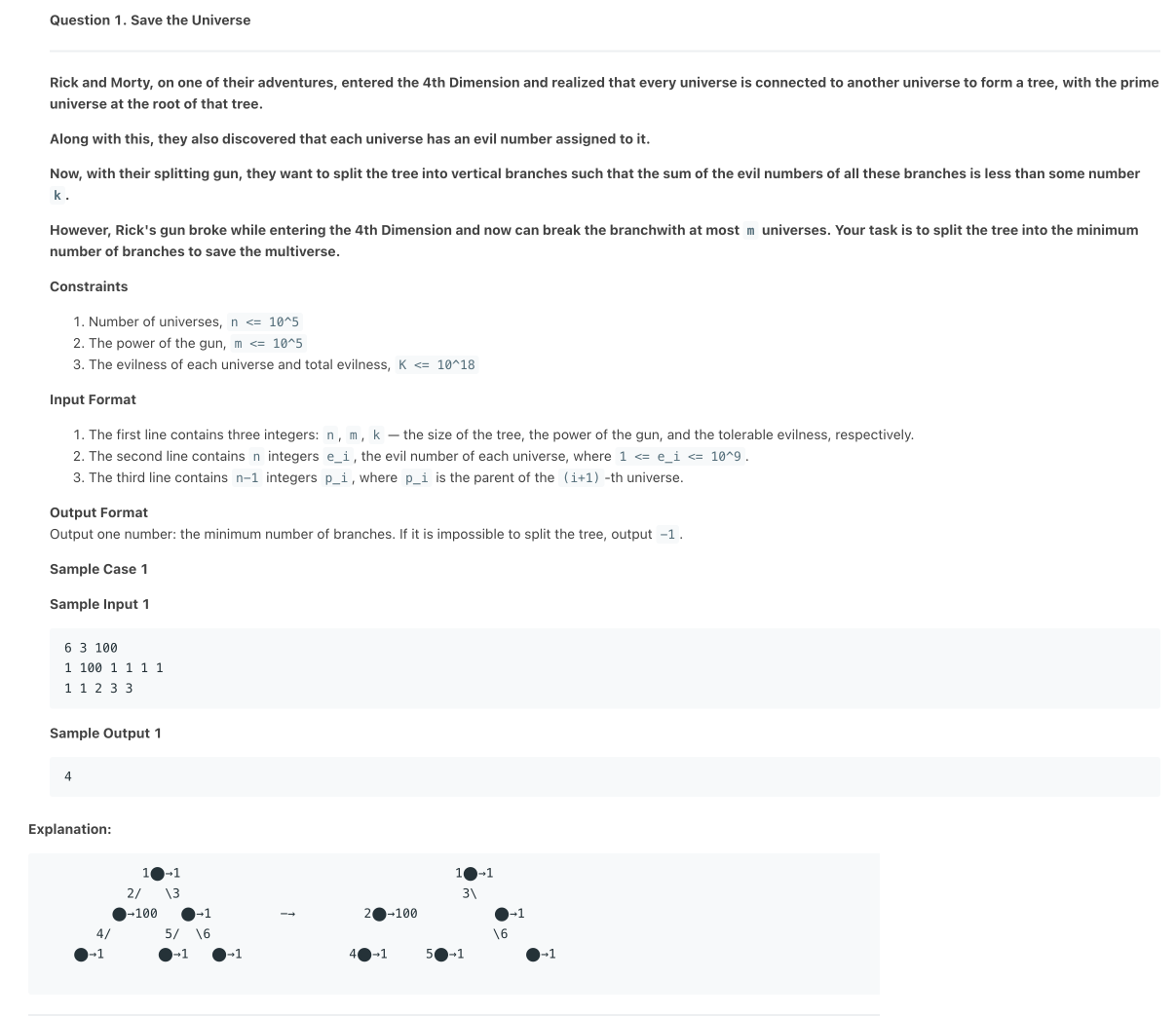 Problem source 1