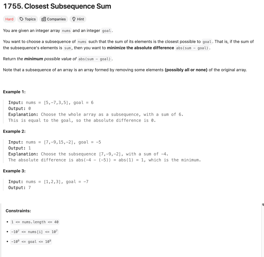Problem source 1