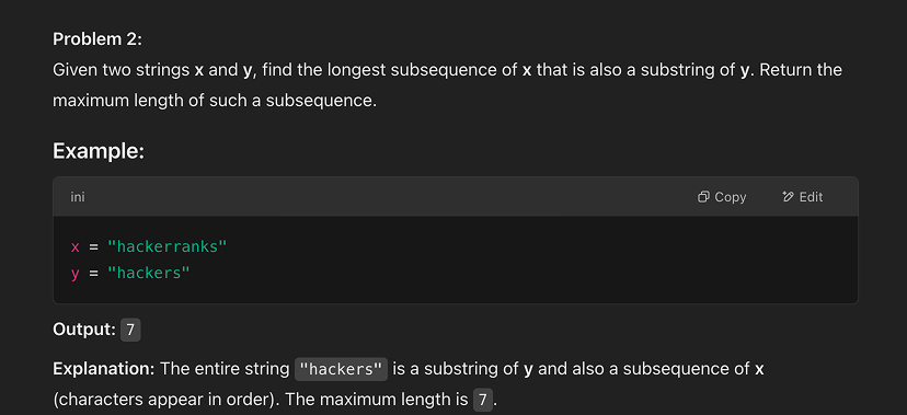 Problem source 1