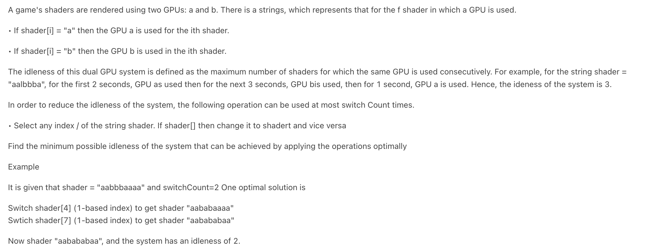 Problem source 1