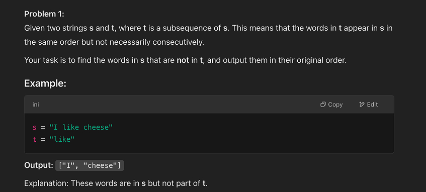 Problem source 1