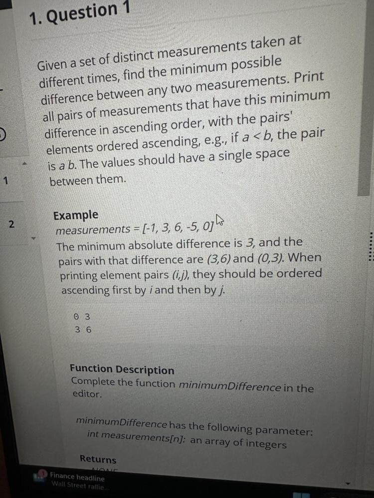 Problem source 1