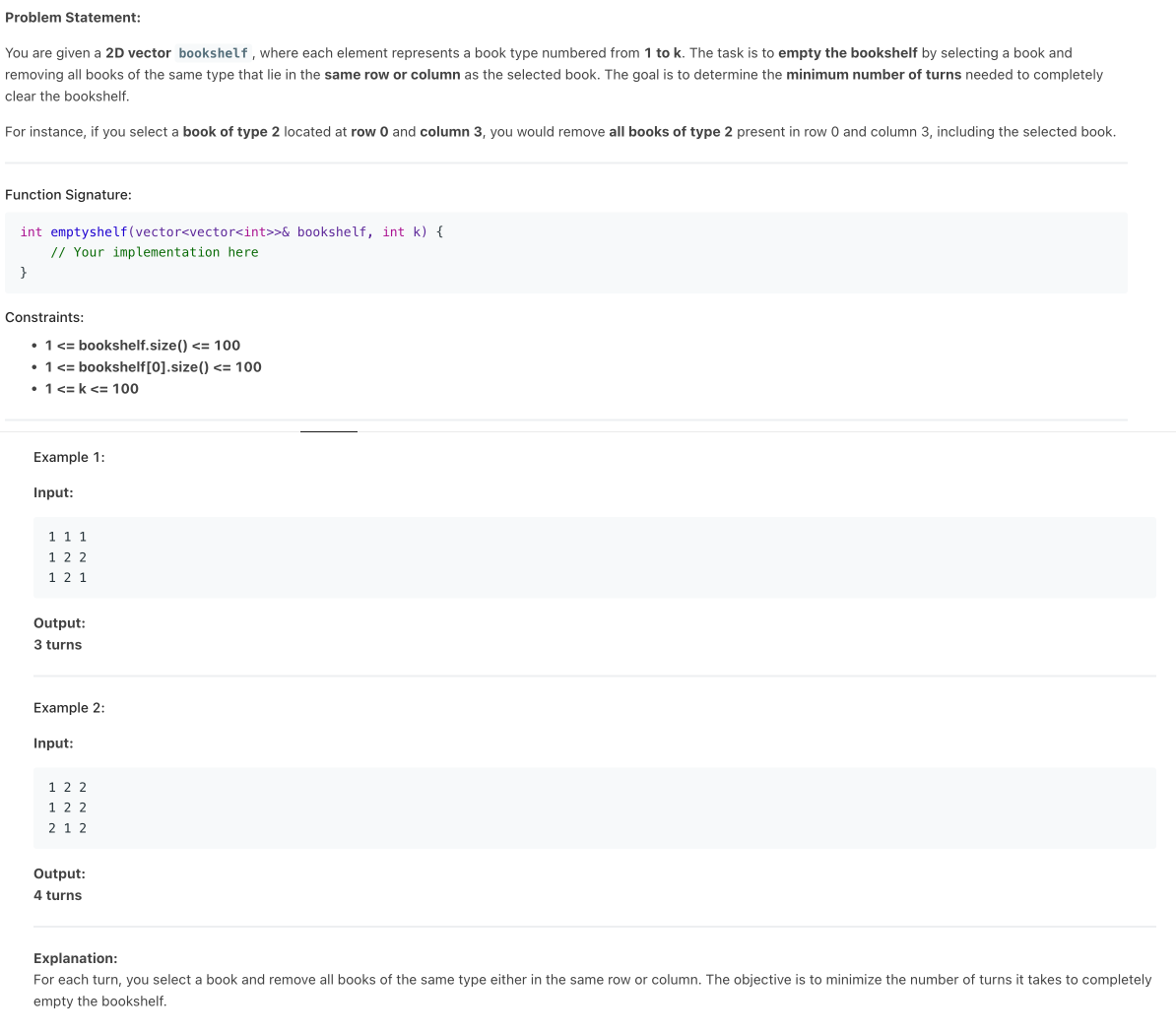 Problem source 1