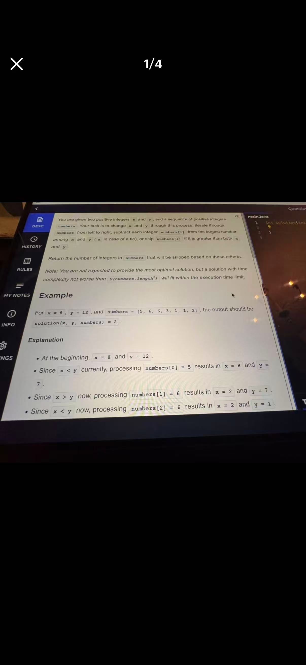 Problem source 1