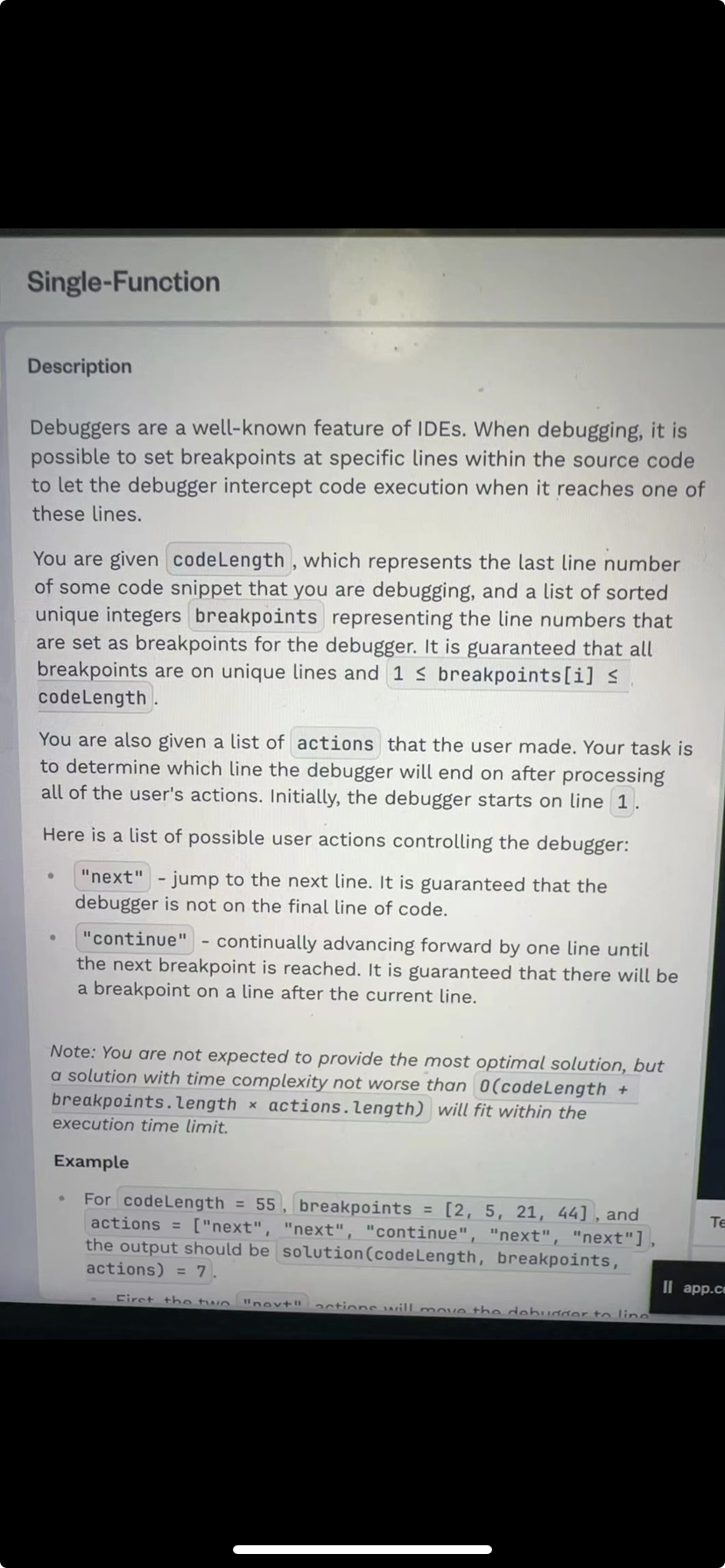 Problem source 1