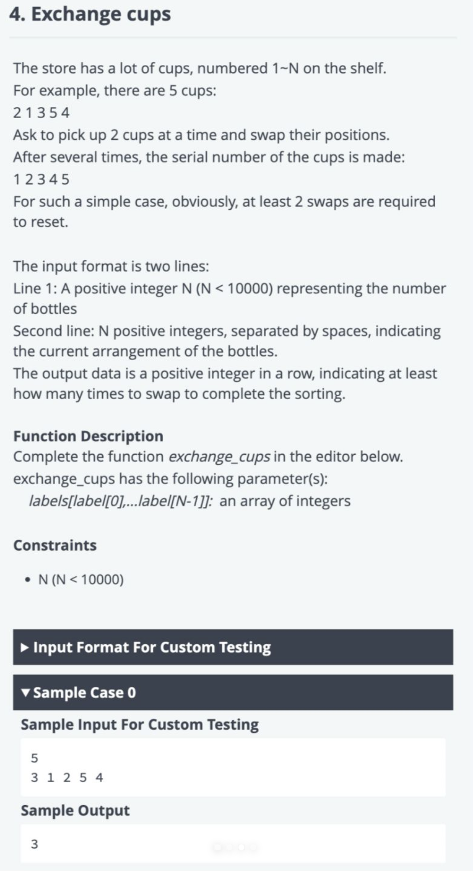 Problem source 1