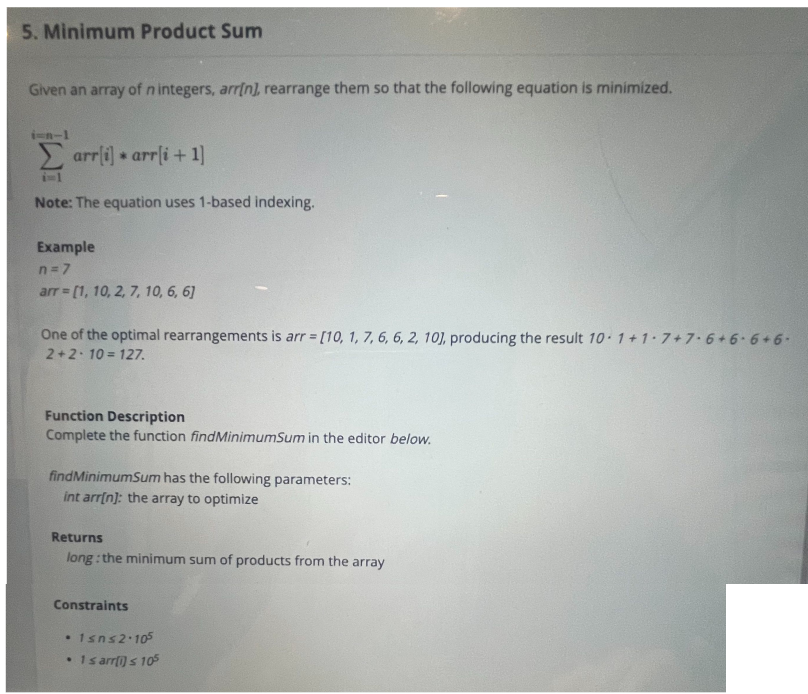 Problem source 1