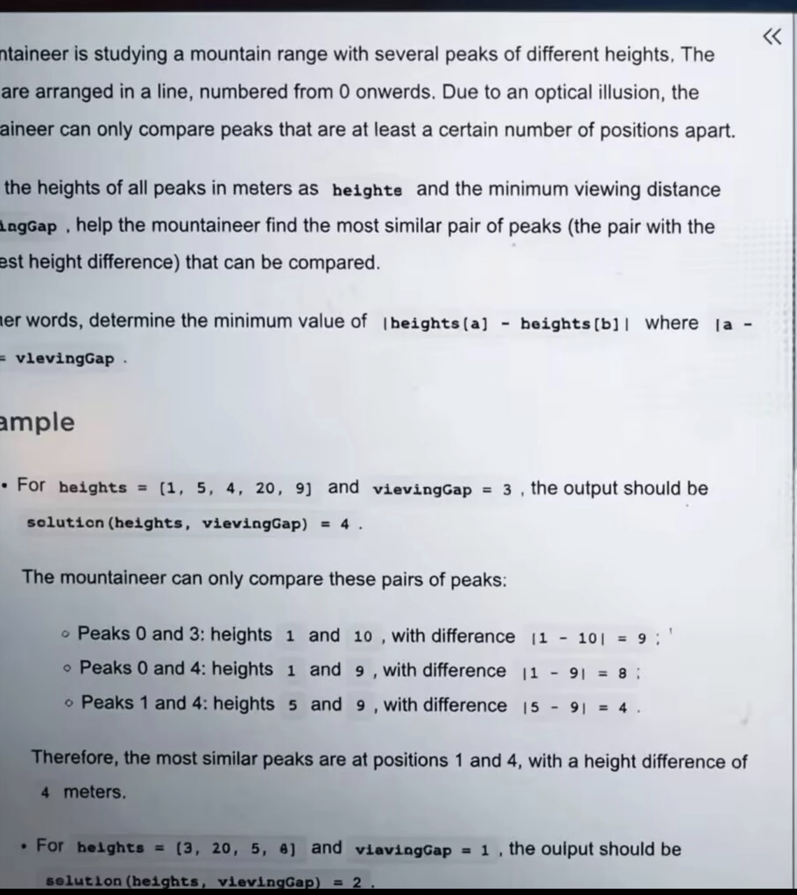 Problem source 1