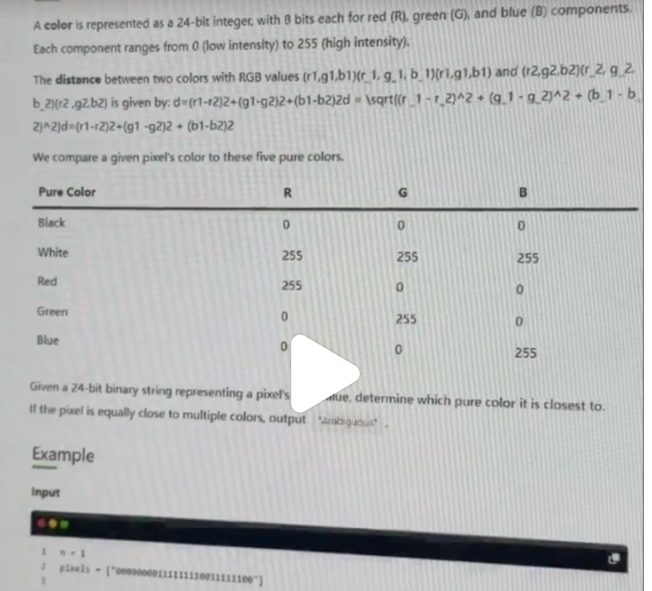 Problem source 1