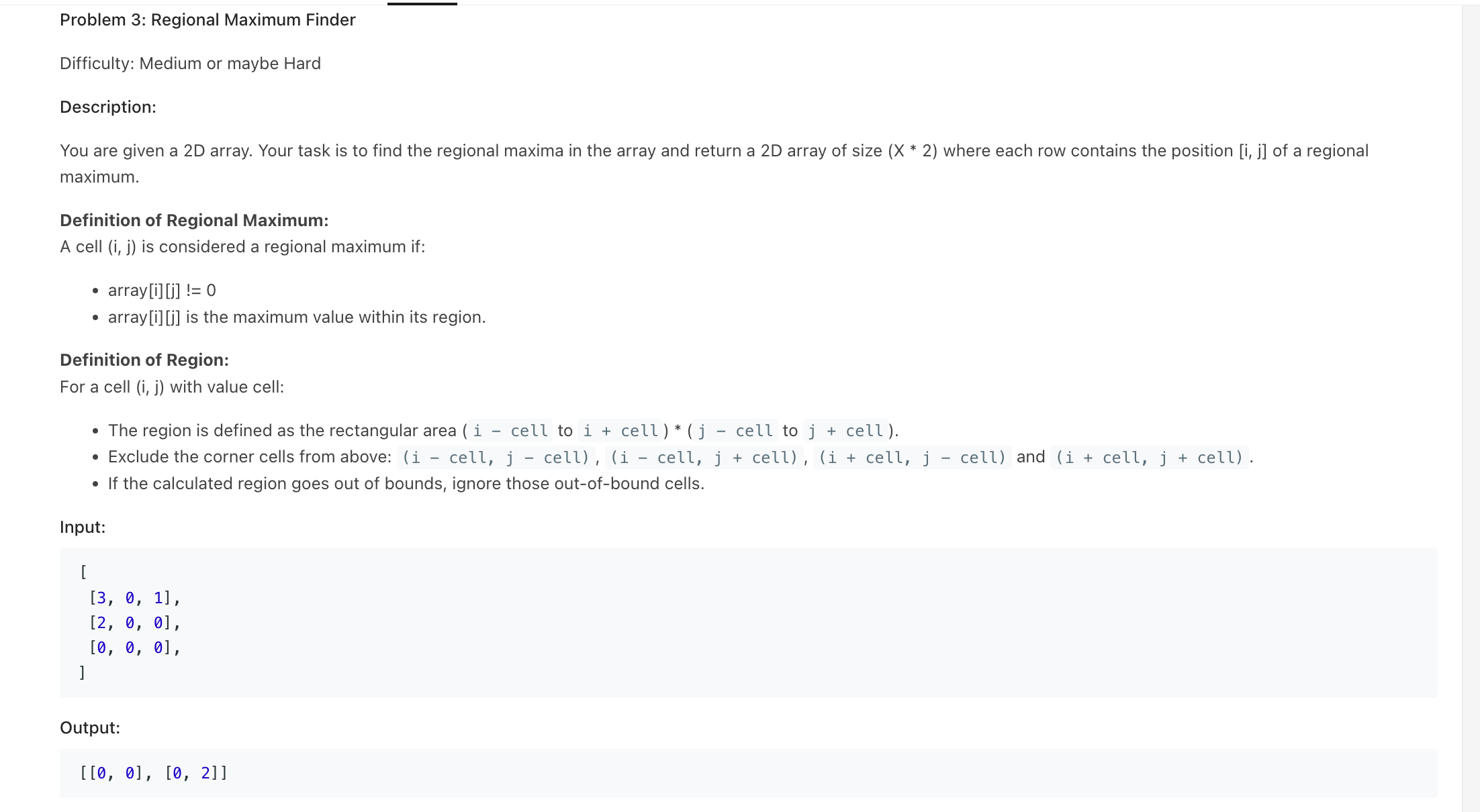 Problem source 1