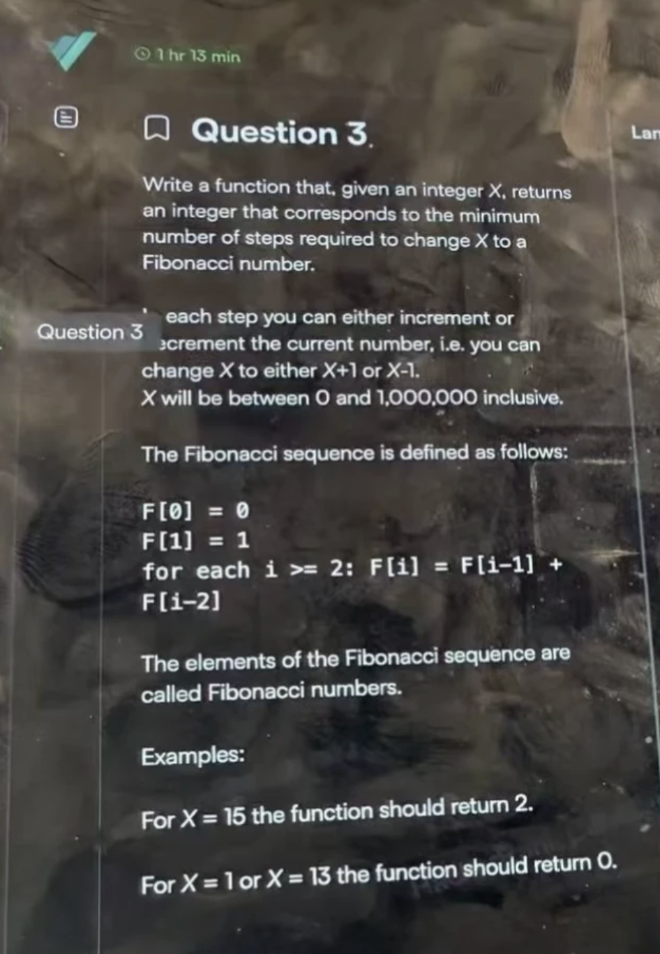 Problem source 1