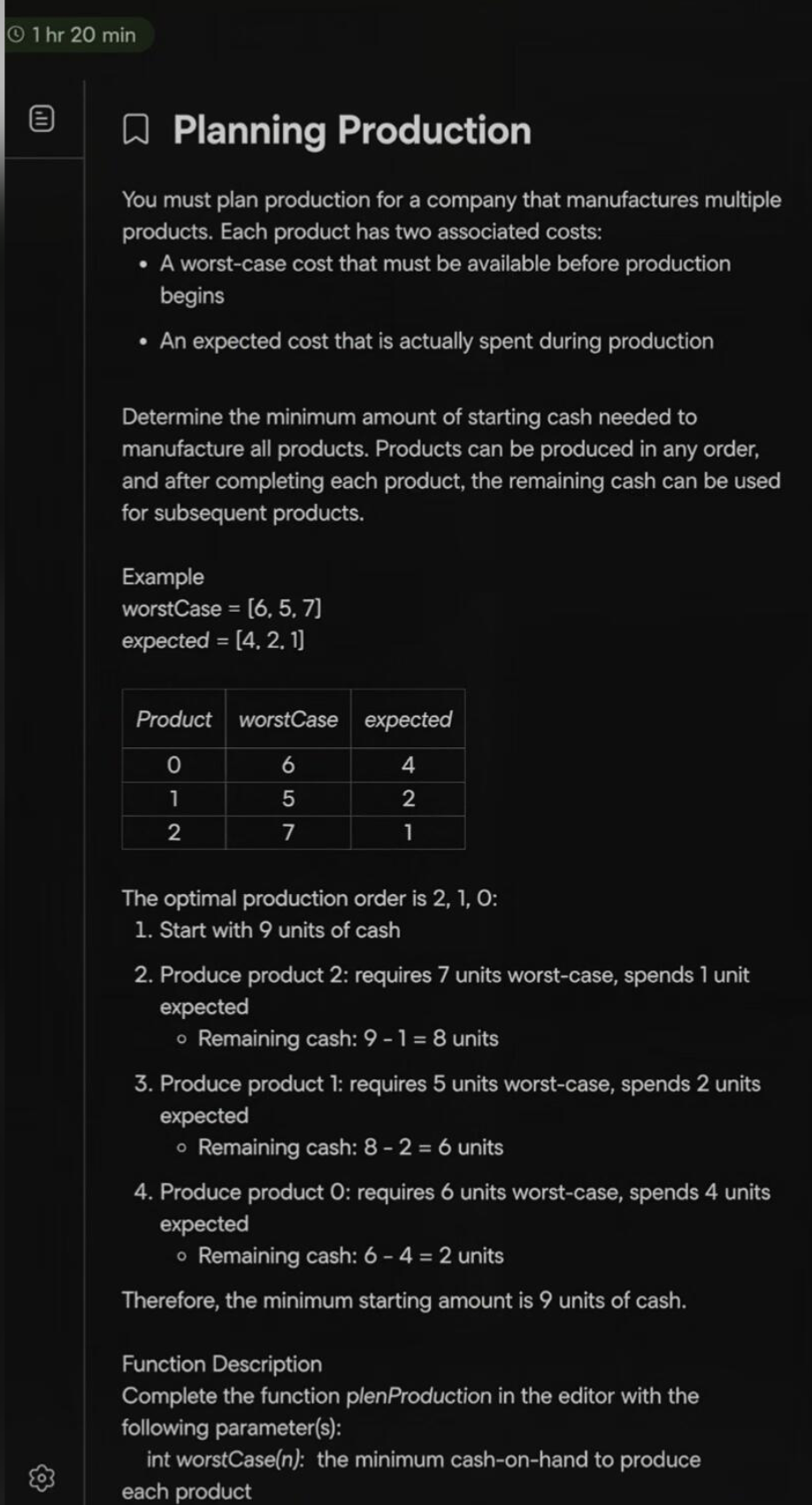 Problem source 1