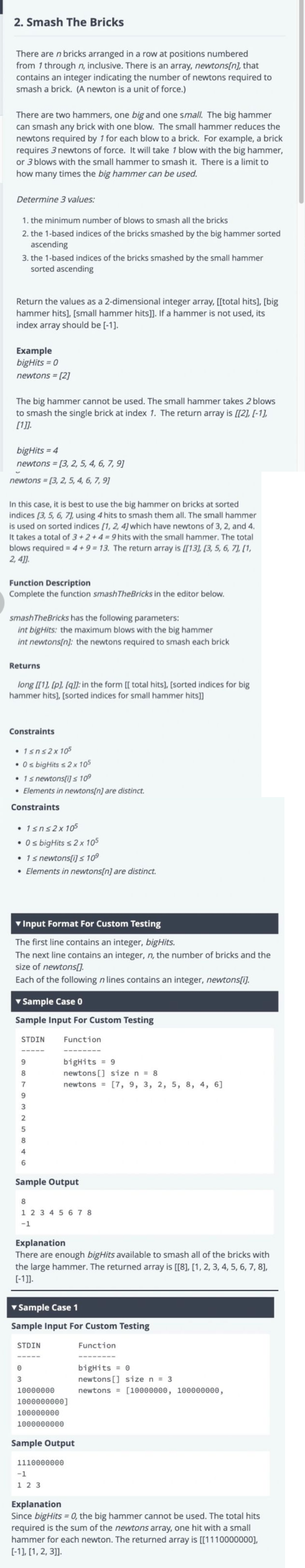 Problem source 1