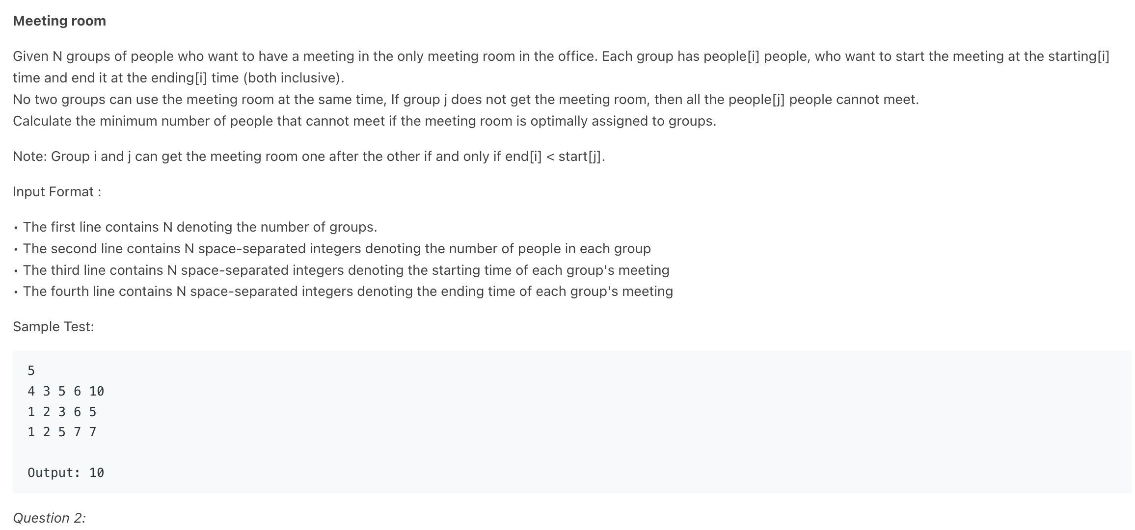 Problem source 1