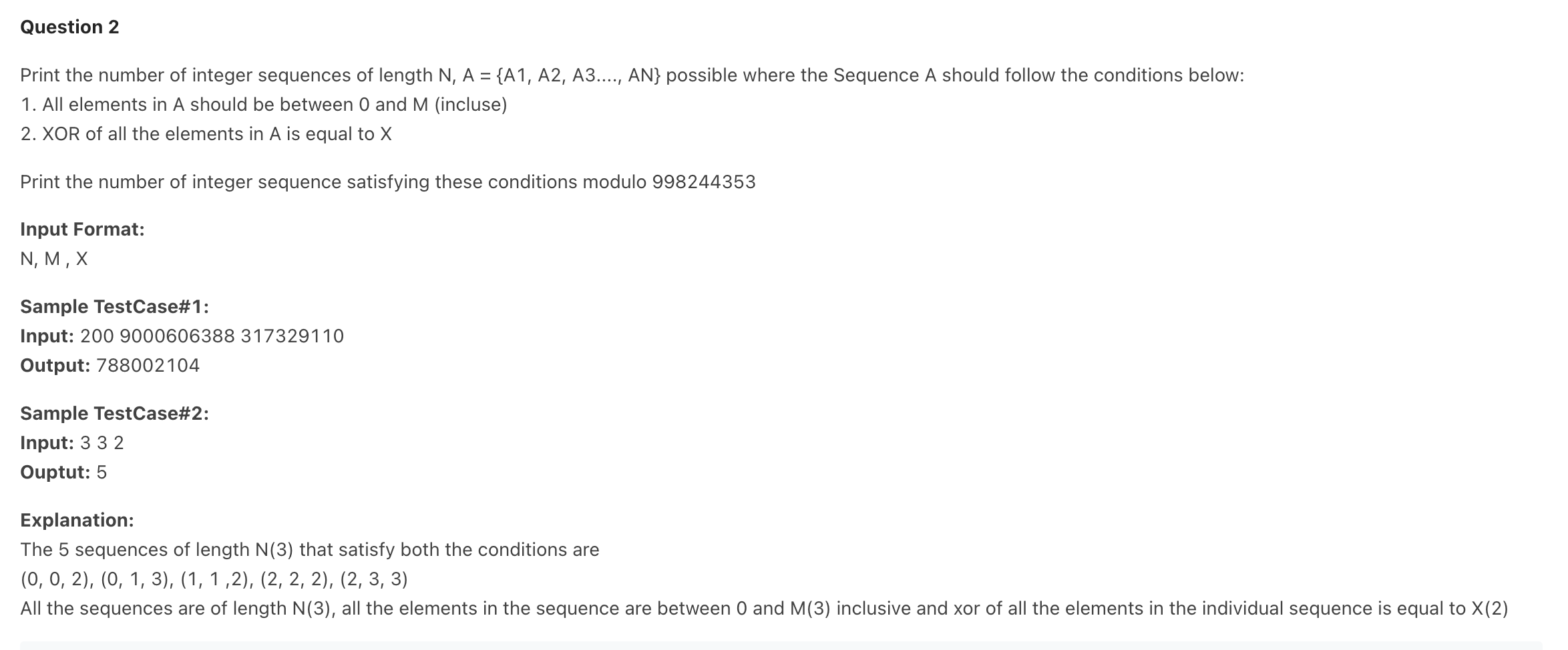 Problem source 1