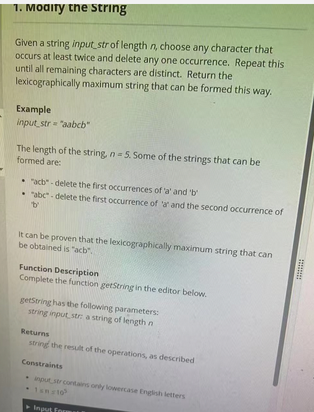 Problem source 1